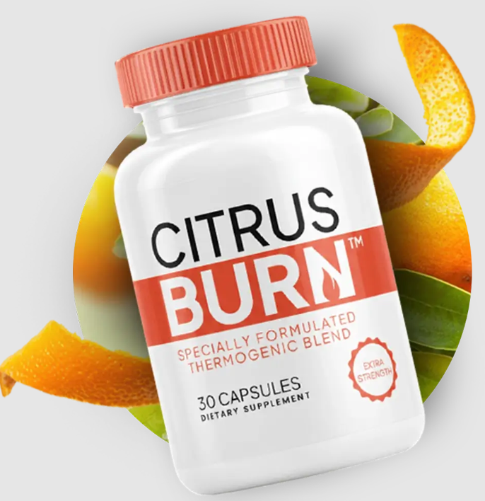 Dietary Supplement Bottle and Ingredients on white background